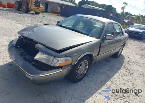 2003 Mercury Grand Marquis Ls from USA, damaged, VIN 2MEFM75W83X711471